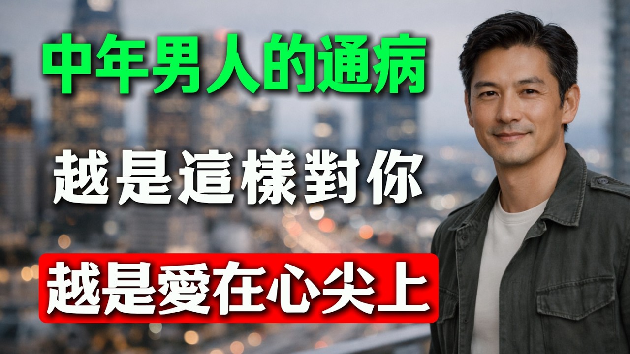 中年男人的通病：越是這樣對你，越是證明偏愛到了心尖上！