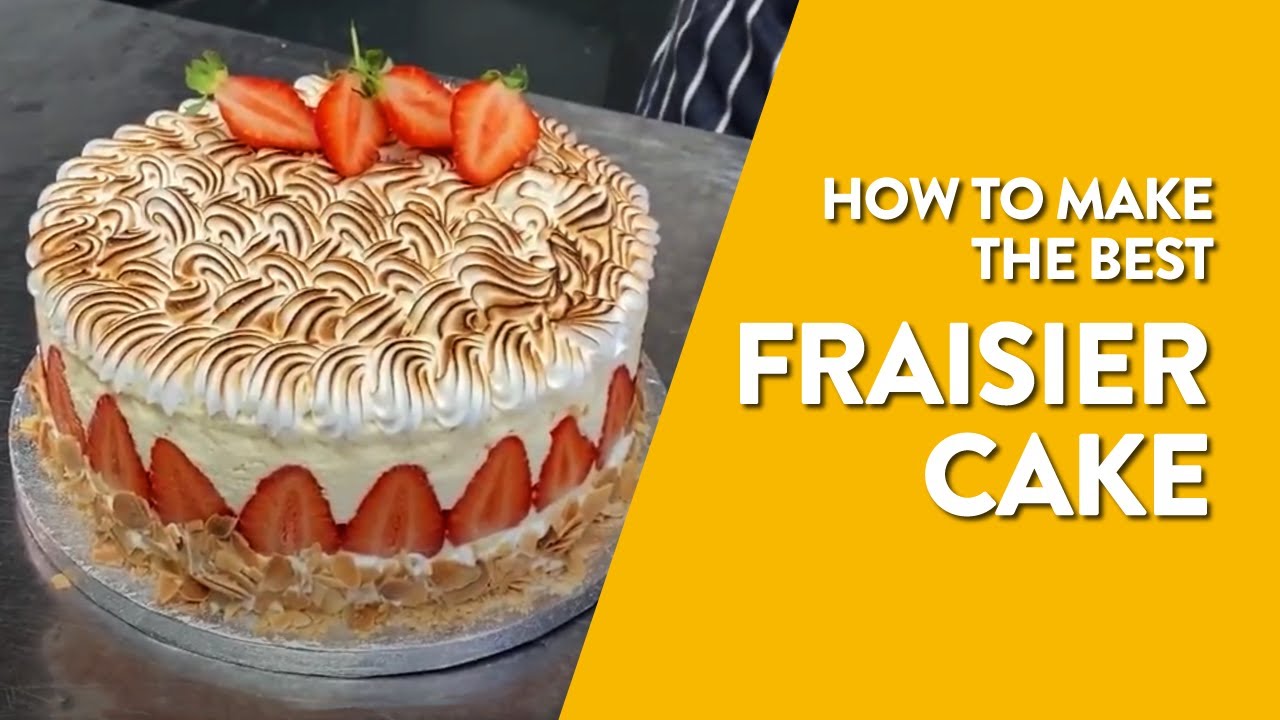 How to make the best Fraisier Cake - a classic French strawberry sponge cake