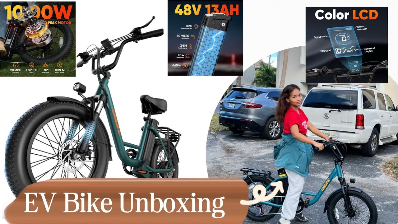 Unboxing EV Bike 🇺🇸- URLIFE