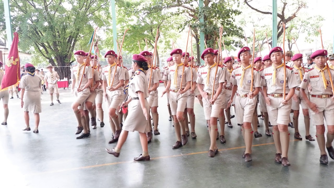 ลูกเสือโรงเรียนวัดสุทธิวราราม การประกวดระเบียบแถวลูกเสือ เนตรนารี ระดับกรุงเทพมหานคร ประจำปี 2562