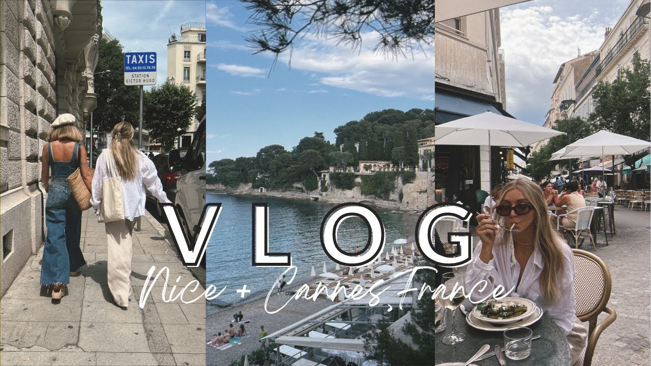 NICE FRANCE | the best restaurant recs | Paloma beach club | day trip to Cannes | crying laughing