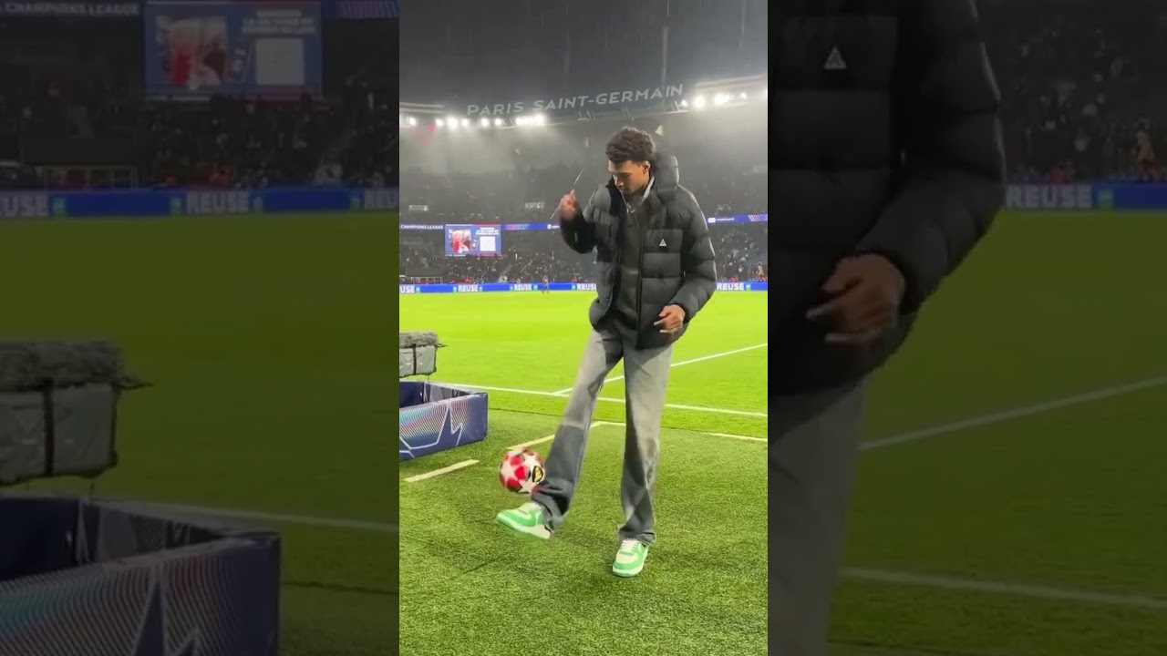 Wemby insane skills ⚽️ via @UEFA