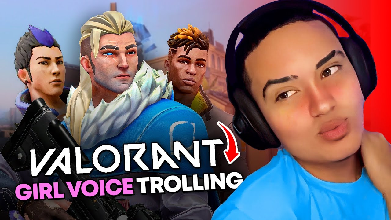 Girl Voice Trolling HOMOPHOBIC MEN in Valorant!!
