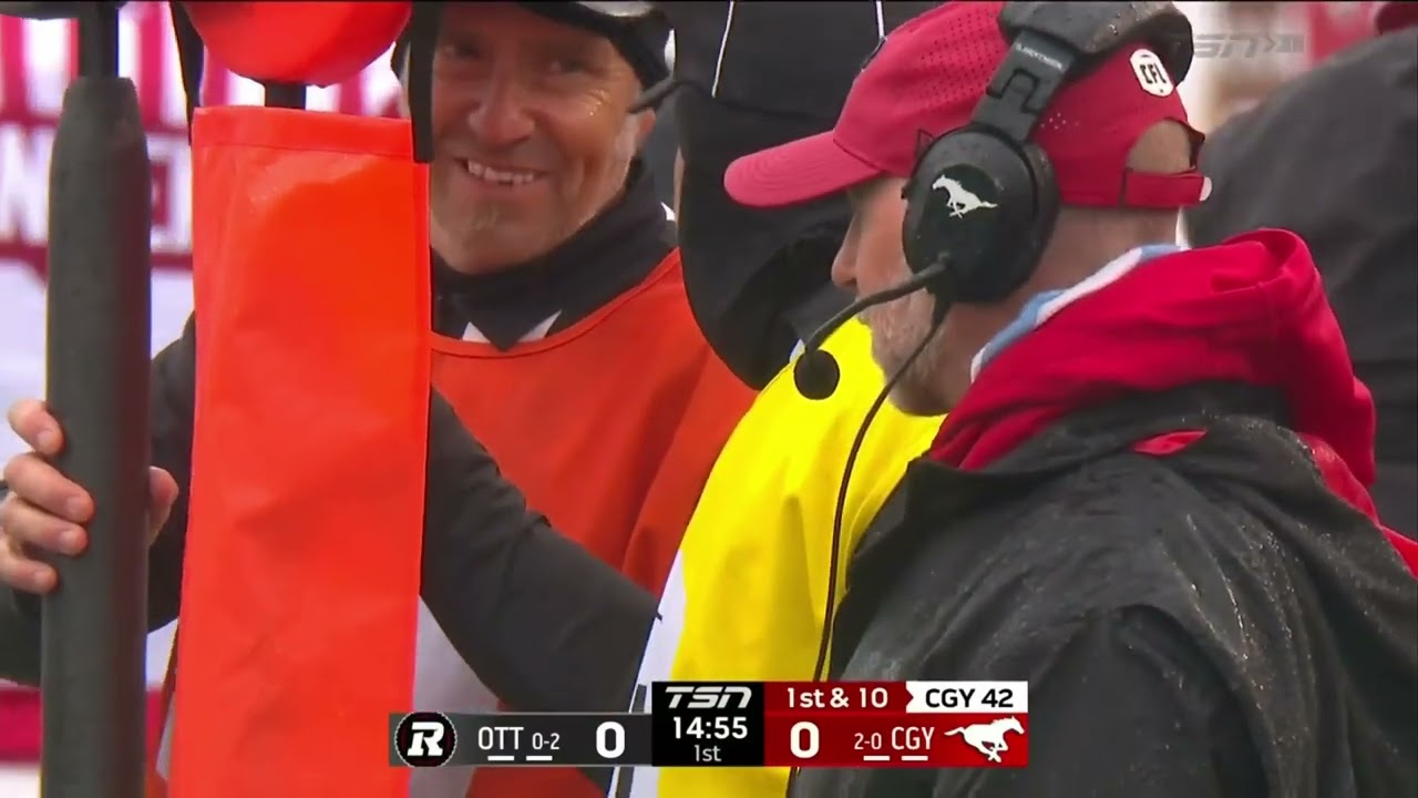June 21, 2025 - CFL - Ottawa REDBLACKS @ Calgary Stampeders