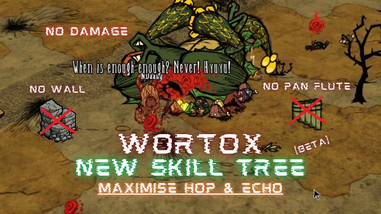 Mastering Dragonfly with No Walls & Pan Flute | Wortox New Skill Tree - Don't Starve Together [BETA]