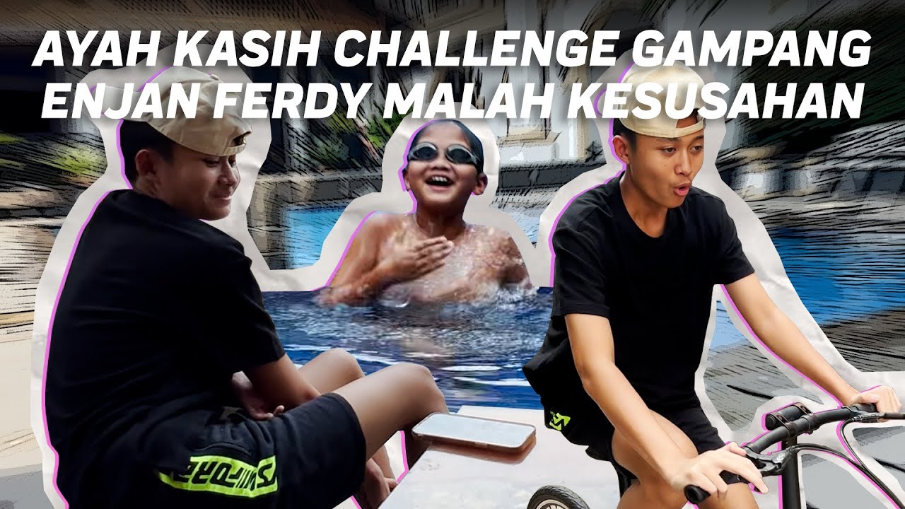 CHALENGE PALING SUSAH BUAT FERDY DAN RIZWAN