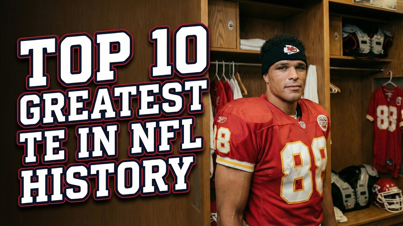 Top 10 Greatest TE in NFL History | Then and Now