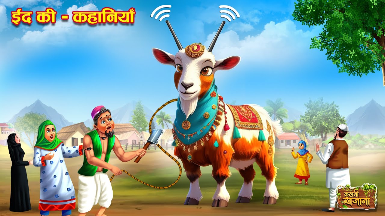 बकरीद की कहानी | Eid ki Kahani | Hindi Kahani | Moral Stories | Garib Amir ki Kahani | Bedtime Story