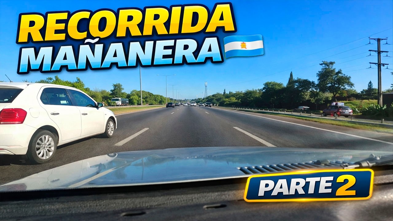 POV  Early Morning Drive in Argentina part 2