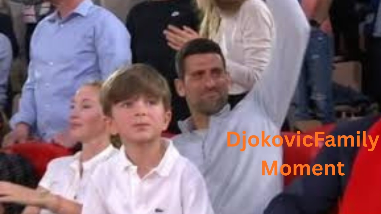 NOVAK DJOKOVIC SON STEFAN STEALS HEARTS WINTER OLYMPICS FAMILY MOMENT