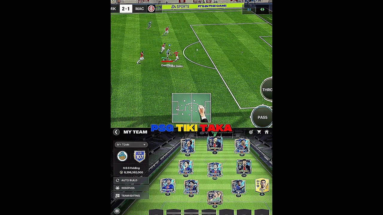 Tiki Taka☠️ #eafc25 #fifa #eafc24  #eafcmobile #fifamobile #fifa #shorts