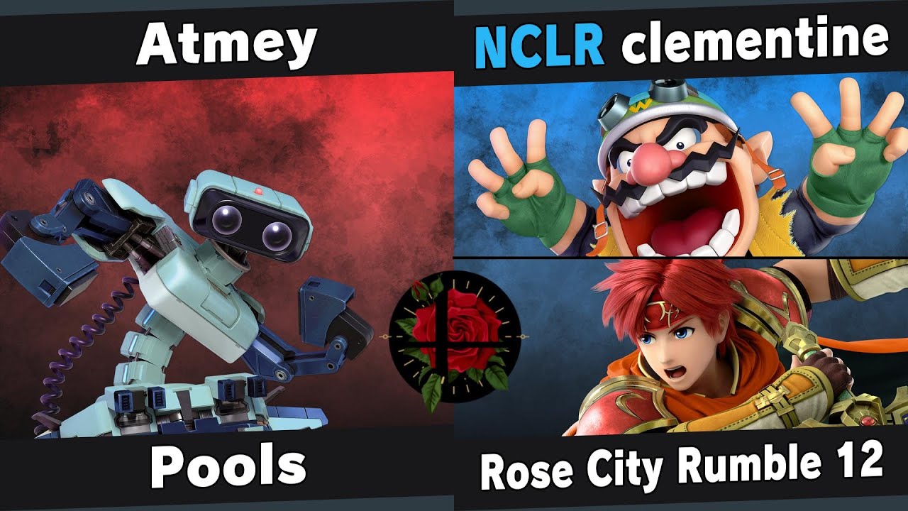 RCR 12 Pools - Atmey (ROB) vs clementine (Wario, Roy) - Smash Ultimate