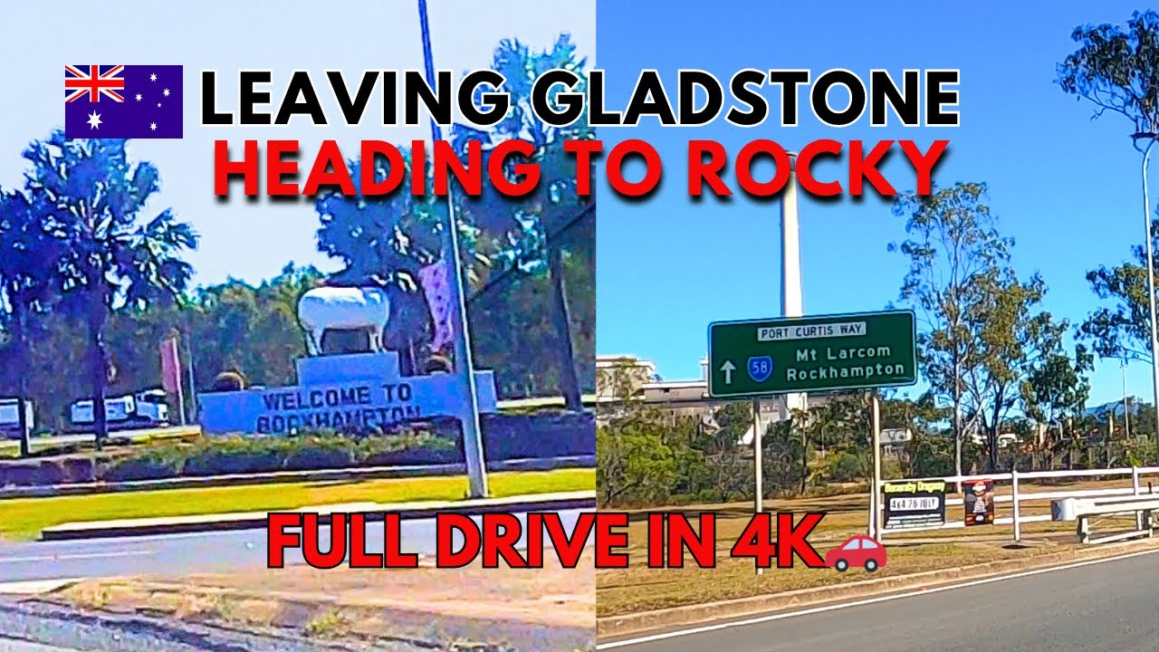 Gladstone QLD: Final Look Before Driving to Rockhampton | Outback Australia Road Trip (4K)