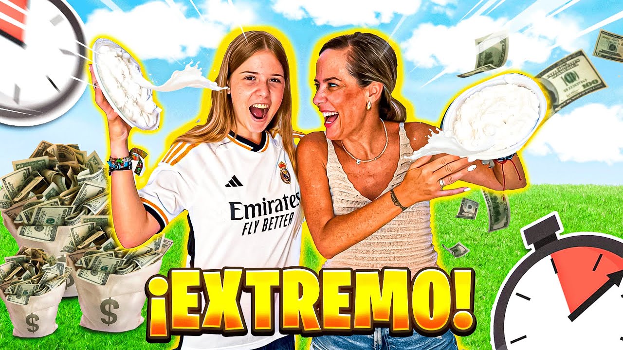 RETOS EXTREMOS CON DANIELA GO *Tartazo en toda la Cara* Doble Twins