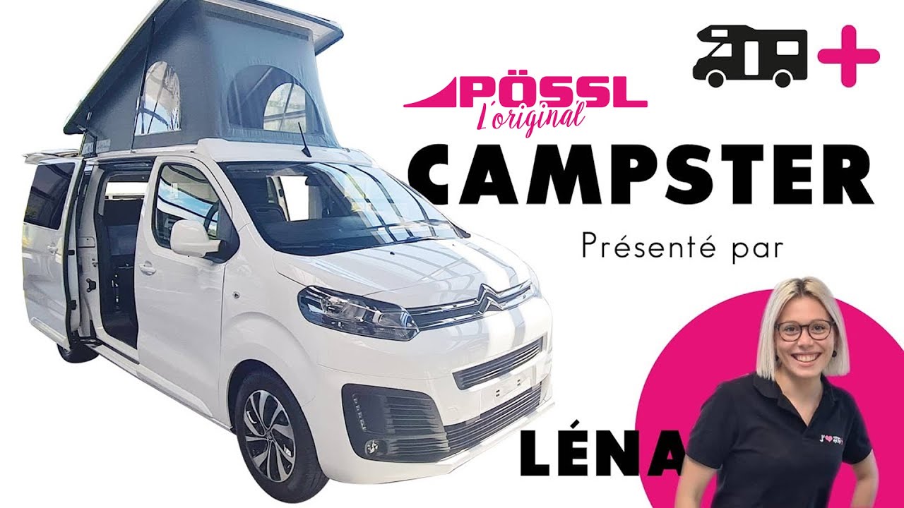 VAN CAMPSTER sur Citroën SpaceTourer présenté par Léna