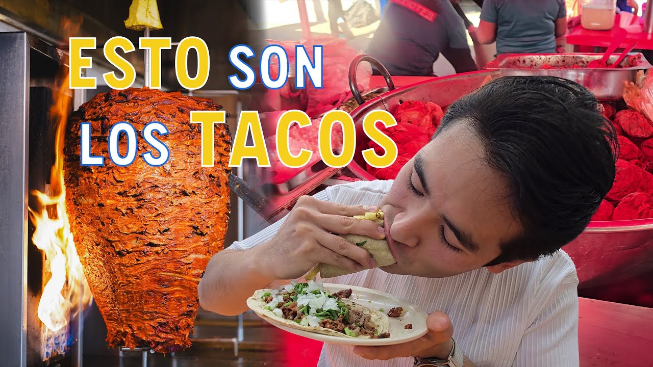 Probé TODOS los TACOS de MÉXICO 🌮🇲🇽 | CDMX