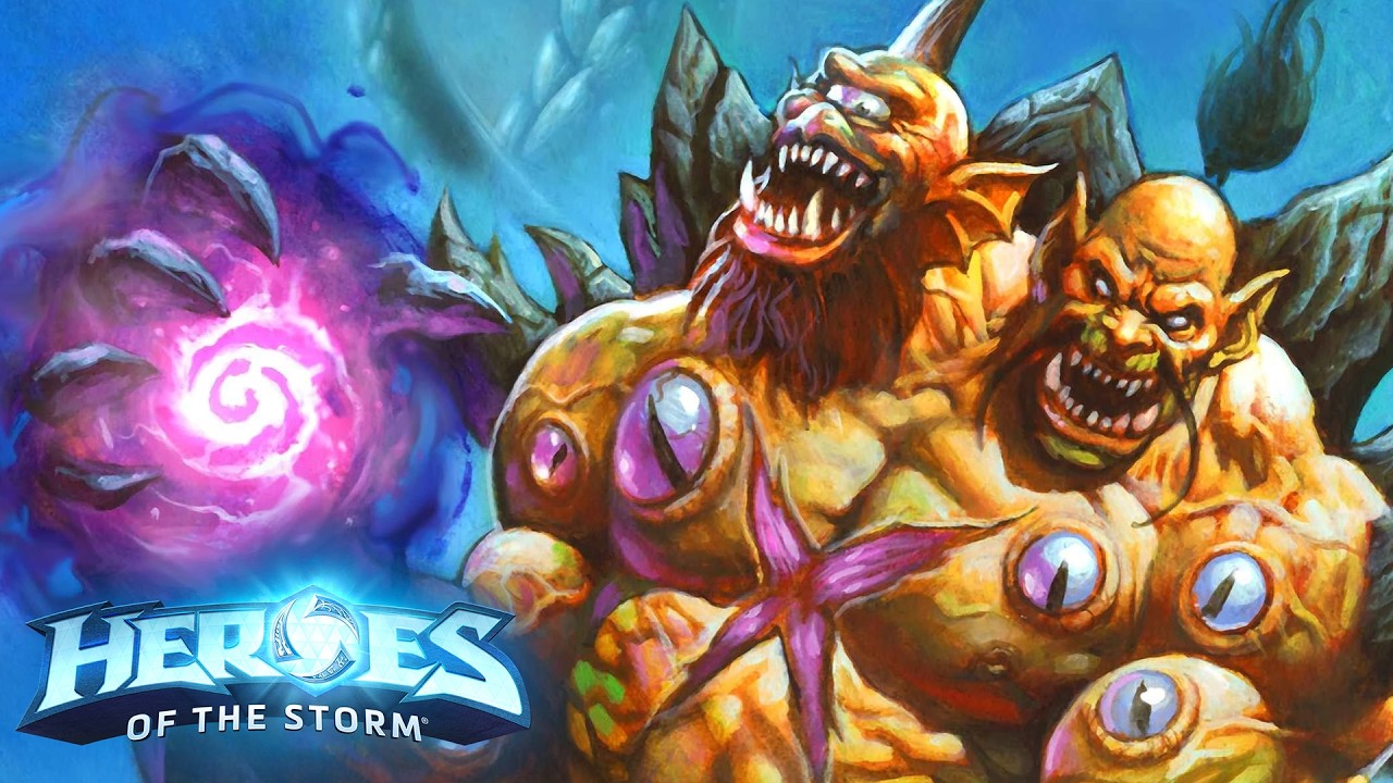 Auto Attack Cho Is A Monster! | Heroes of the Storm (HotS) Cho'Gall Deep Dive Gameplay