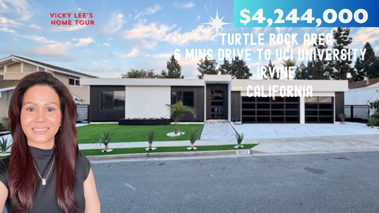 Home Tour | a $4,244,000 home by UCI University | Turtle Rock area Irvine | California Real Estate
