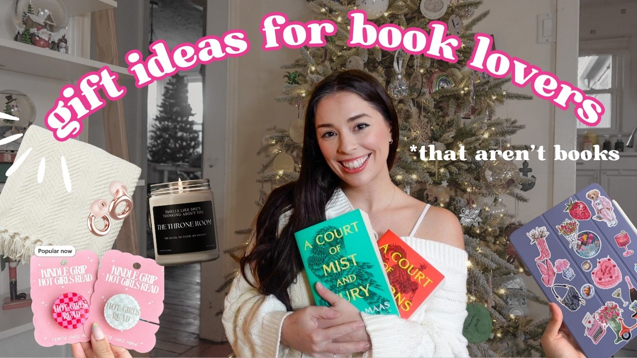 holiday gift guide for book lovers! 📚🎄✨🎅🏼