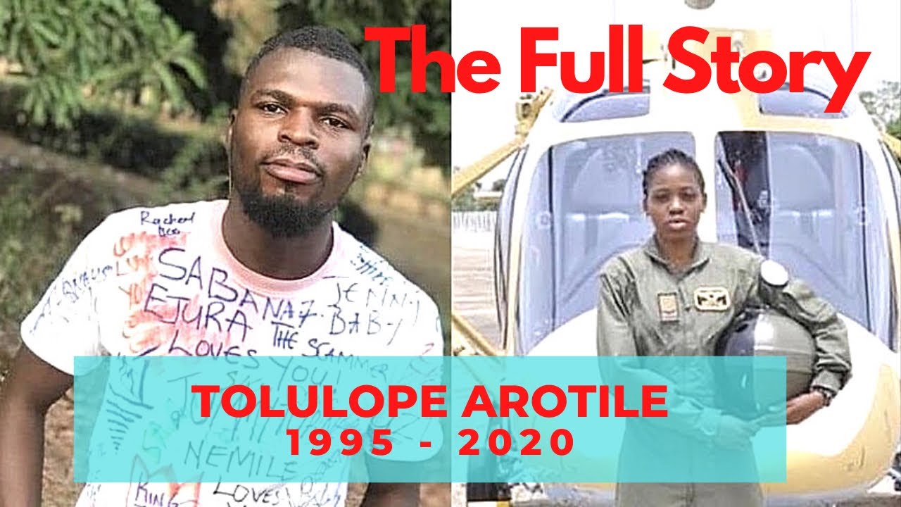 NAF Female Pilot Tolulope Arotile Buried | Pictures Of Classmate Who Accidentally Caused Her Death