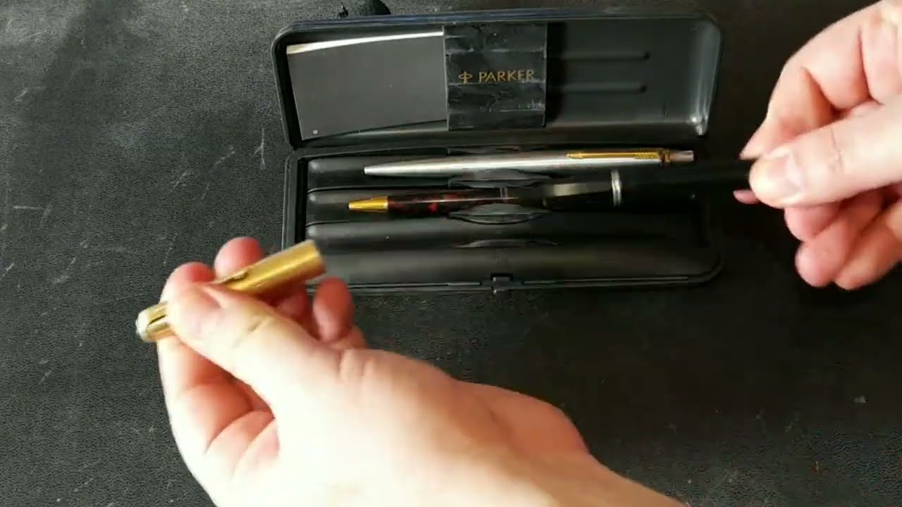 Parker jotter ручка 10 лет спустя. Сможет ли гелевый стержень писать?