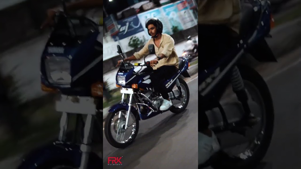 Yamaha Rxz New Look #yamaha #rxz #rx135 #5speed #rx100 #sound #kerala