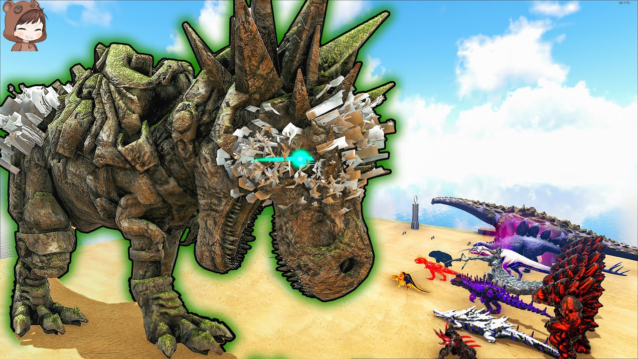 Grina (Rex Abyss) VS Mod Dinosaurs | ARK Mod Battle Ep.443