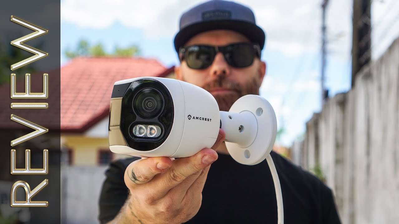 Обзор камеры видеонаблюдения Amcrest 8MP с двумя объективами и панорамным обзором 180°, POE — IP8...