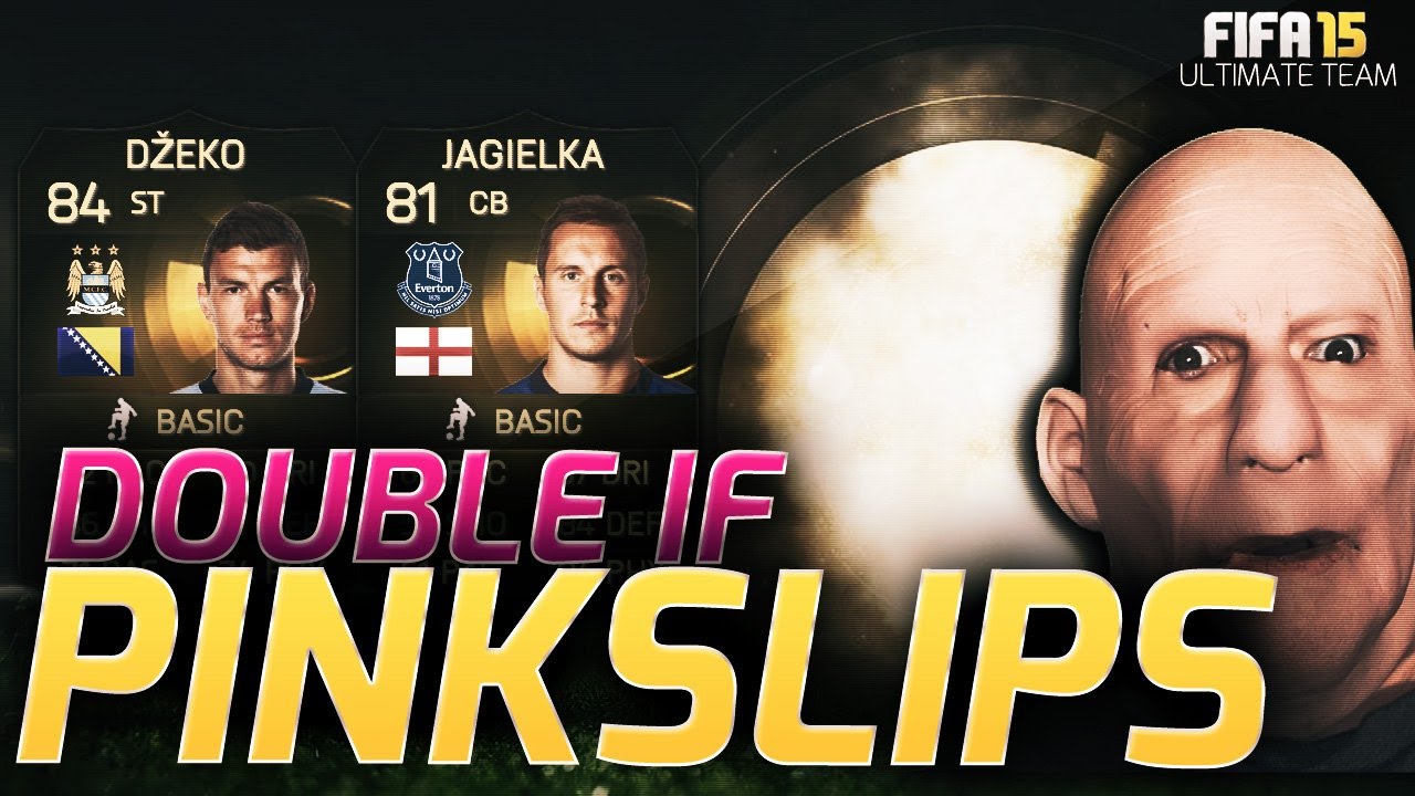 FIFA 15 | FAIL PINK SLIPS - IF DZEKO & IF JAGIELKA