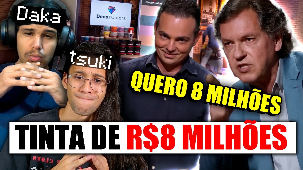 Pediu 8 MILHÕES para investir em TINTA (ShrkTank decorColors)
