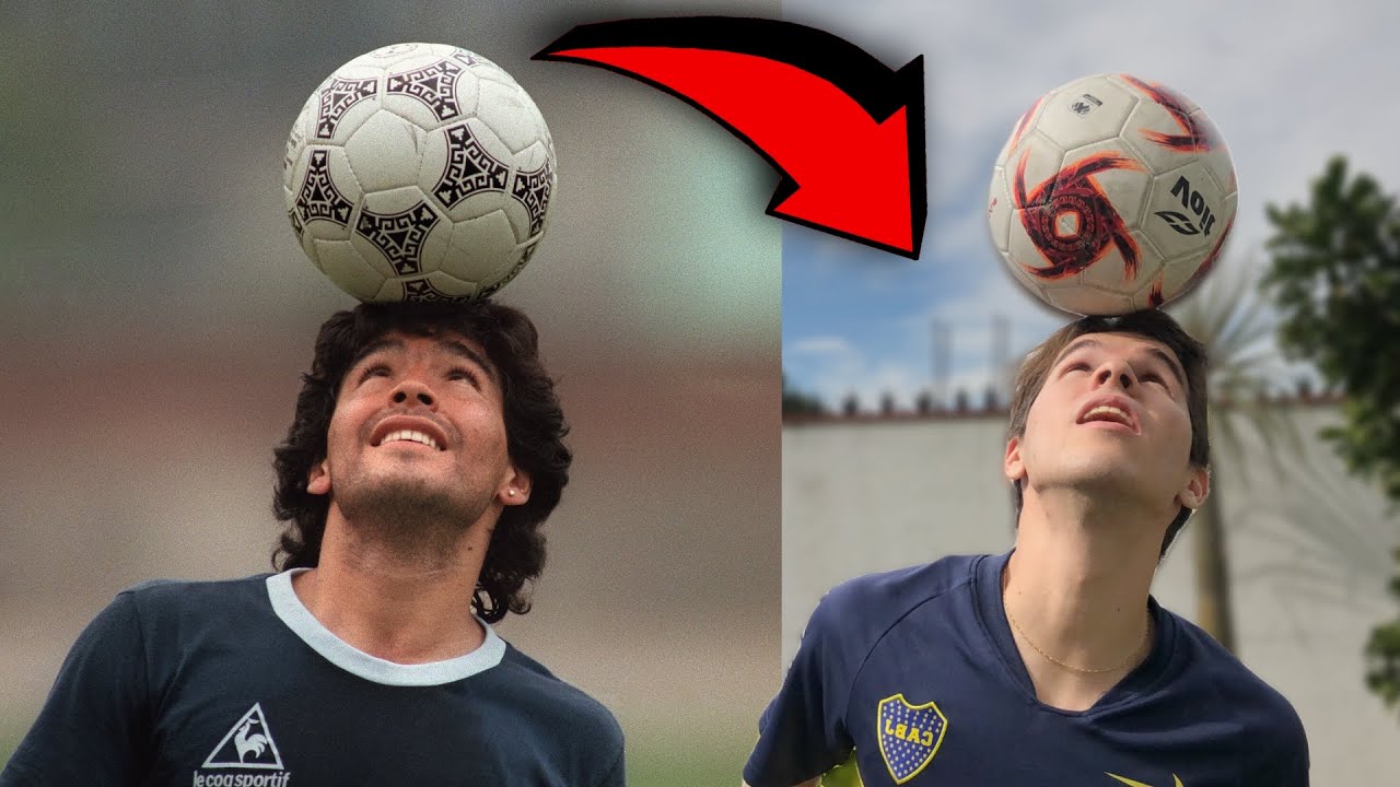 COMO DOMINAR EL BALON COMO MARADONA🇦🇷