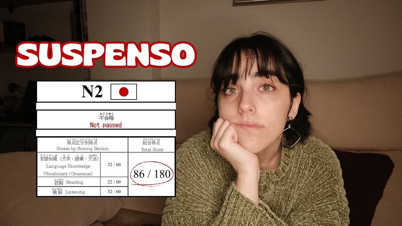 Suspendo el NOKEN 2 después de 5 años Estudiando Japonés
