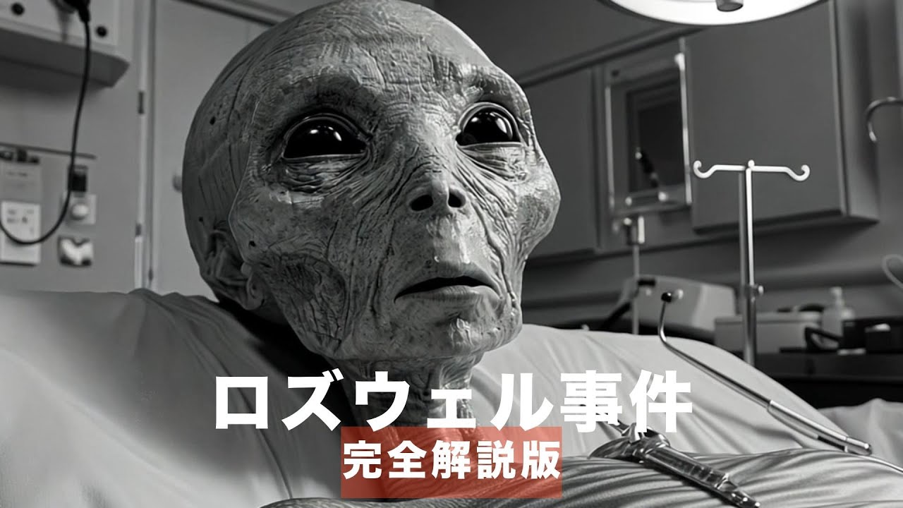 ロズウェル事件の真実 UFO回収 宇宙人の遺体は本物？史上最大の UFO墜落事件