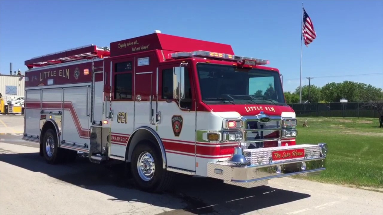 Quick Walk-Around: Little Elm Fire Dept.'s Pierce Velocity PUC Pumper