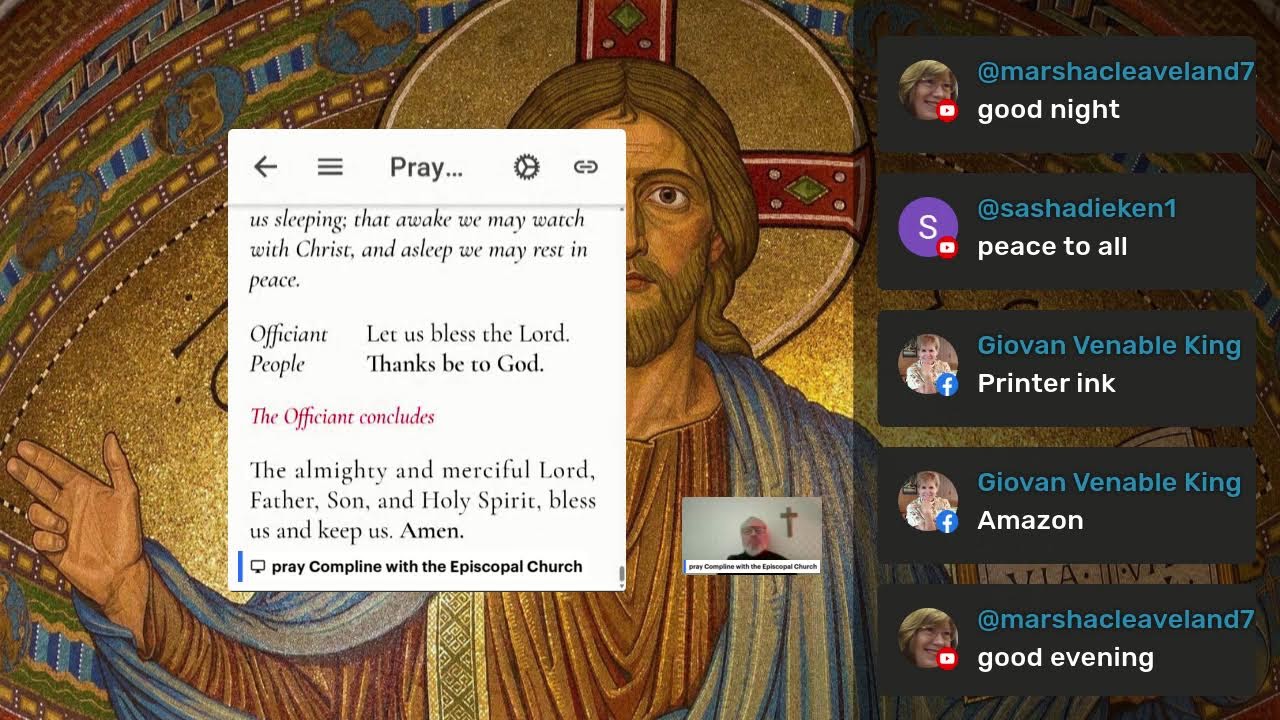 pray Compline with the Episcopal Church