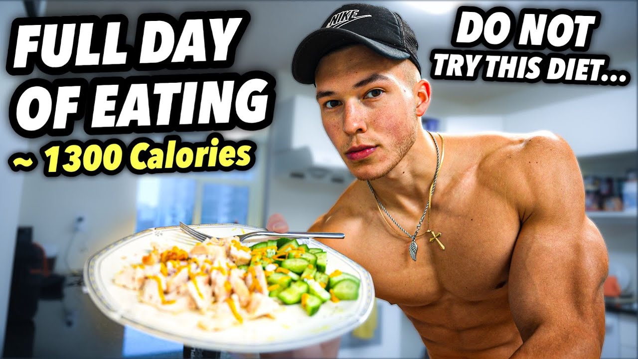 1300 Calorie Full Day Of Eating Diet | 5 DAYS OUT NATIONALS
