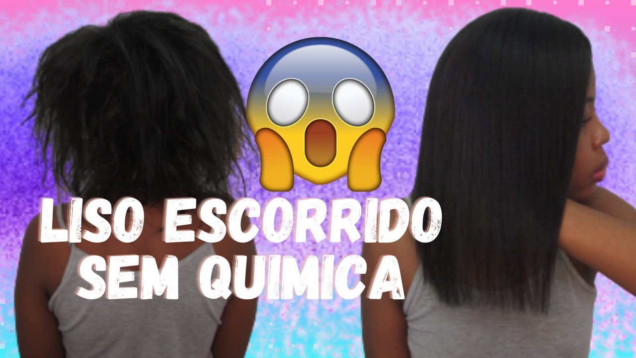 PROGRESSIVA CASEIRA PARA CABELO CRESPO - CABELO LISO SEM CHAPINHA 😱