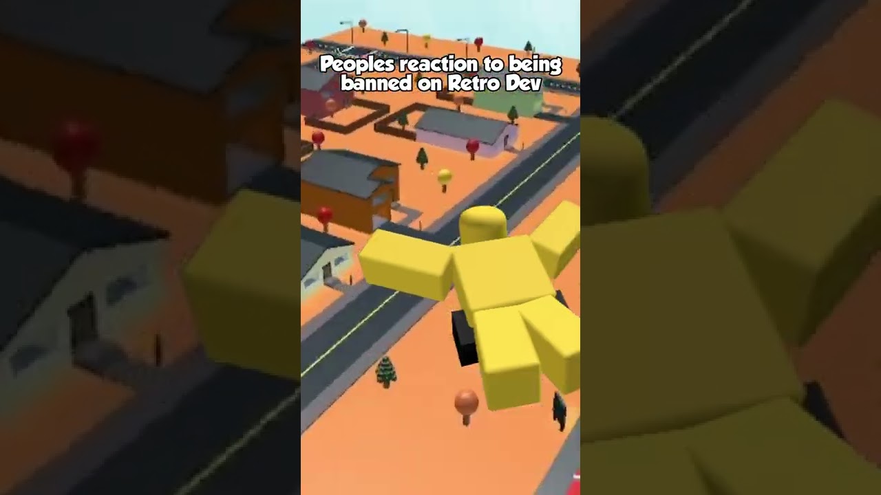 Peoples reaction of them being banned from Retro Dev #shorts