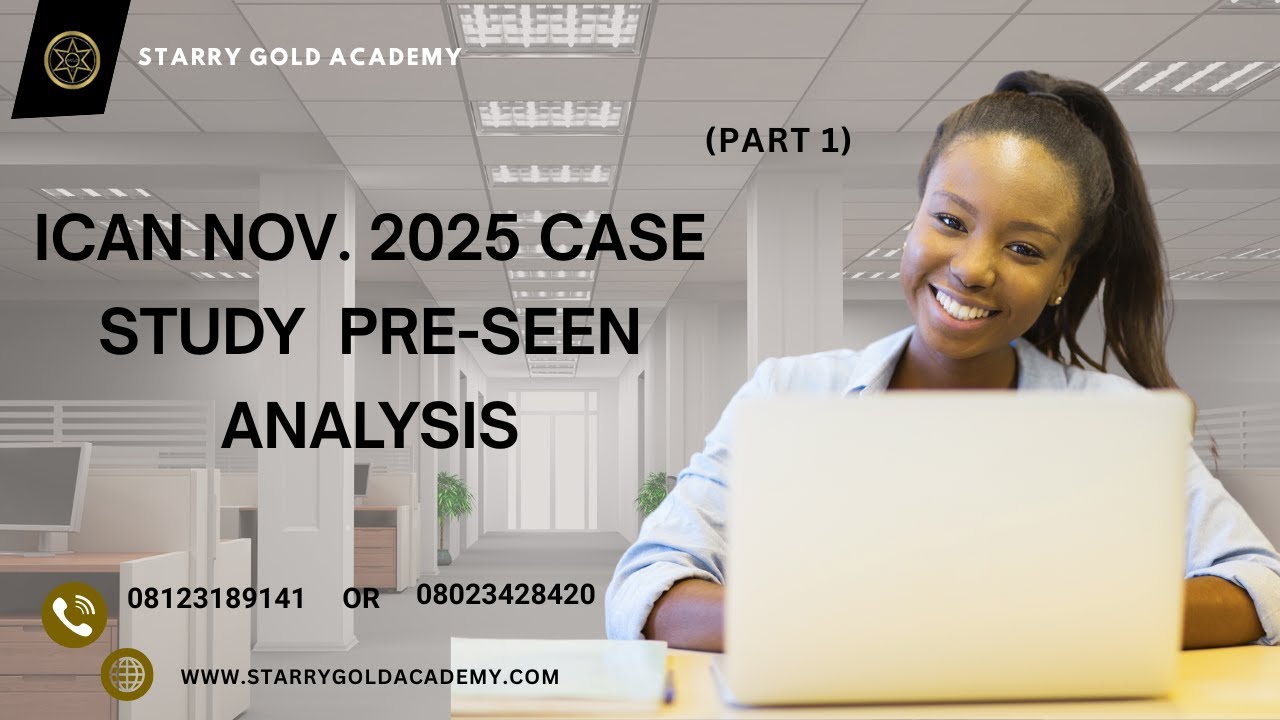 ICAN CASE STUDY PRE SEEN ANALYSIS CLASS REPLAY