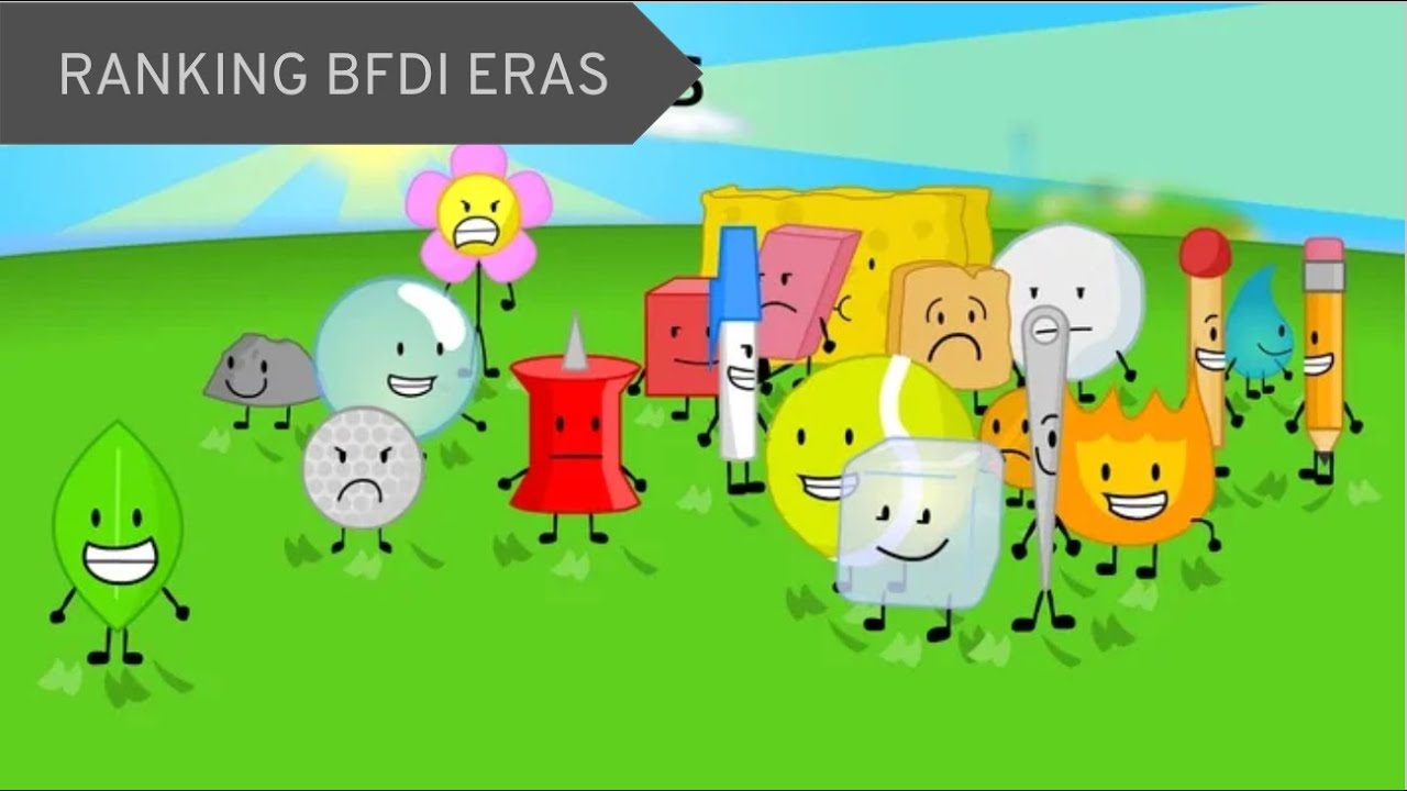 Mega Ranks BFDI Eras