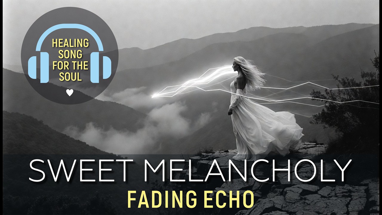 Fading Echo — When Letting Go Becomes Light | Cinematic Black & White Fantasy