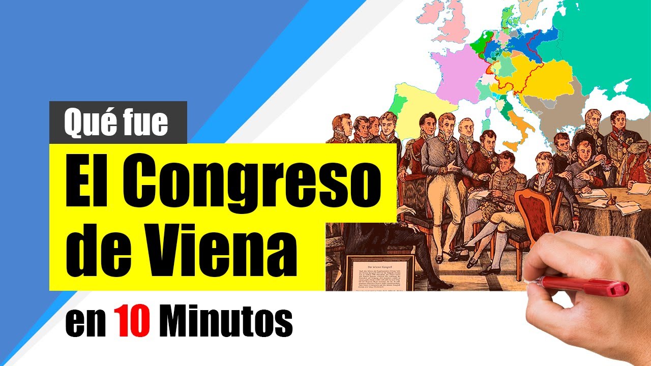 El CONGRESO de VIENA 1814-1815 - Resumen | Origen, principios y consecuencias.
