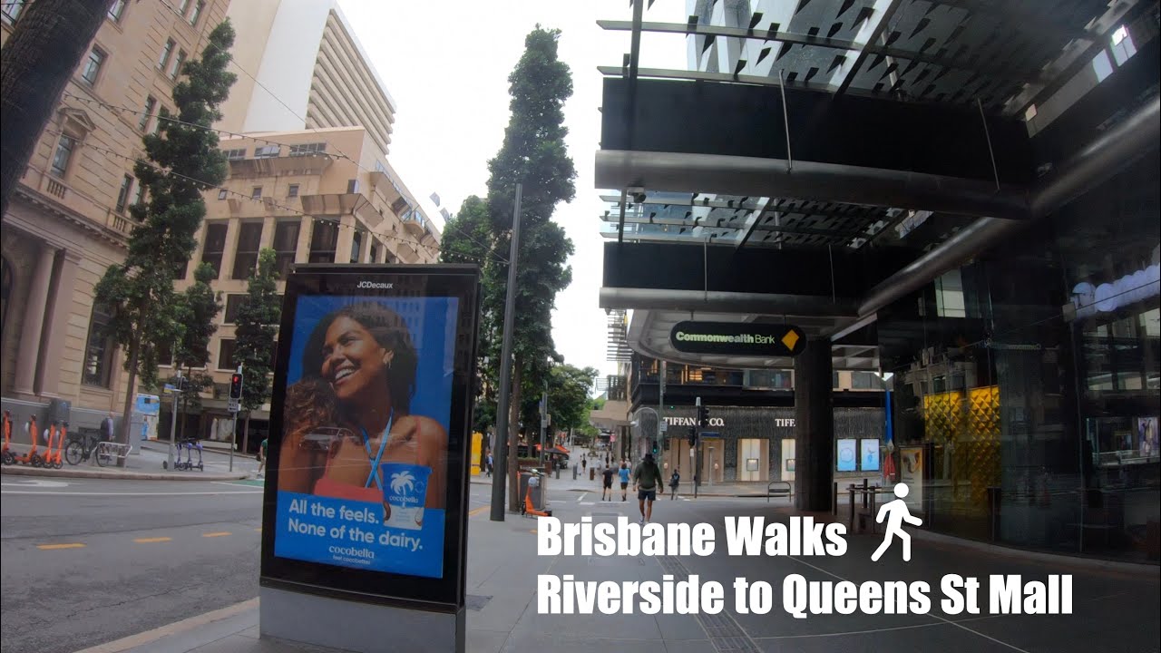 Brisbane, Australia CBD Walking Tour | Riverside to Queen St Mall