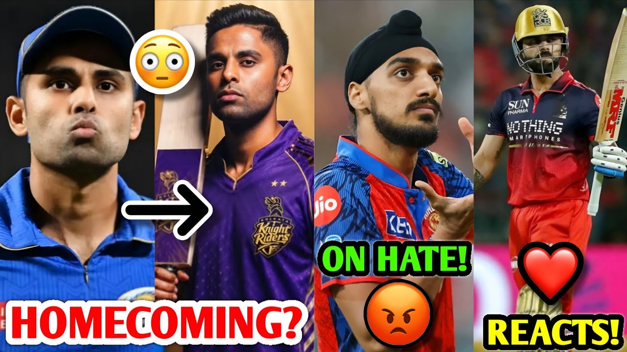 Suryakumar Yadav MI to KKR Trade? 😳 Arshdeep Controversy 😡 Virat & RCB ❤️ IPL Cricket News