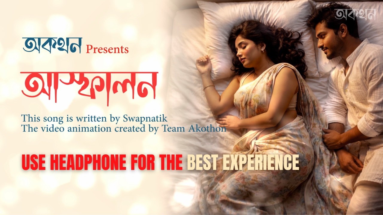 আস্ফালন (Asphalon) | Bengali Original Love Song | 4K | অকথন