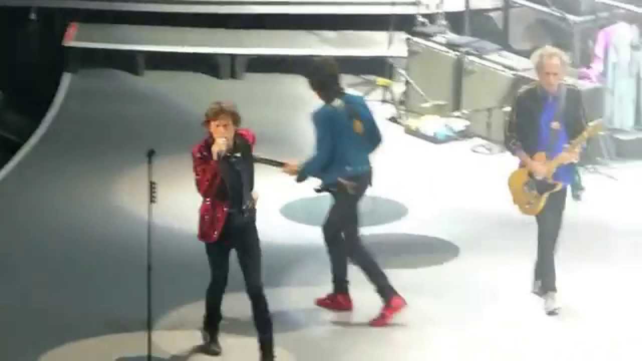 Jumping Jack Flash - The Rolling Stones - Perth Arena 1 November 2014