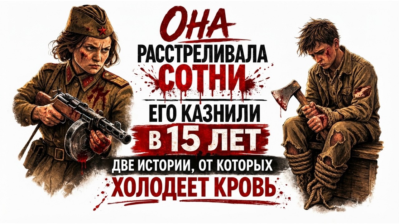 Женщина-палач и 15-летний убийца: почему СССР вынес смертный приговор?
