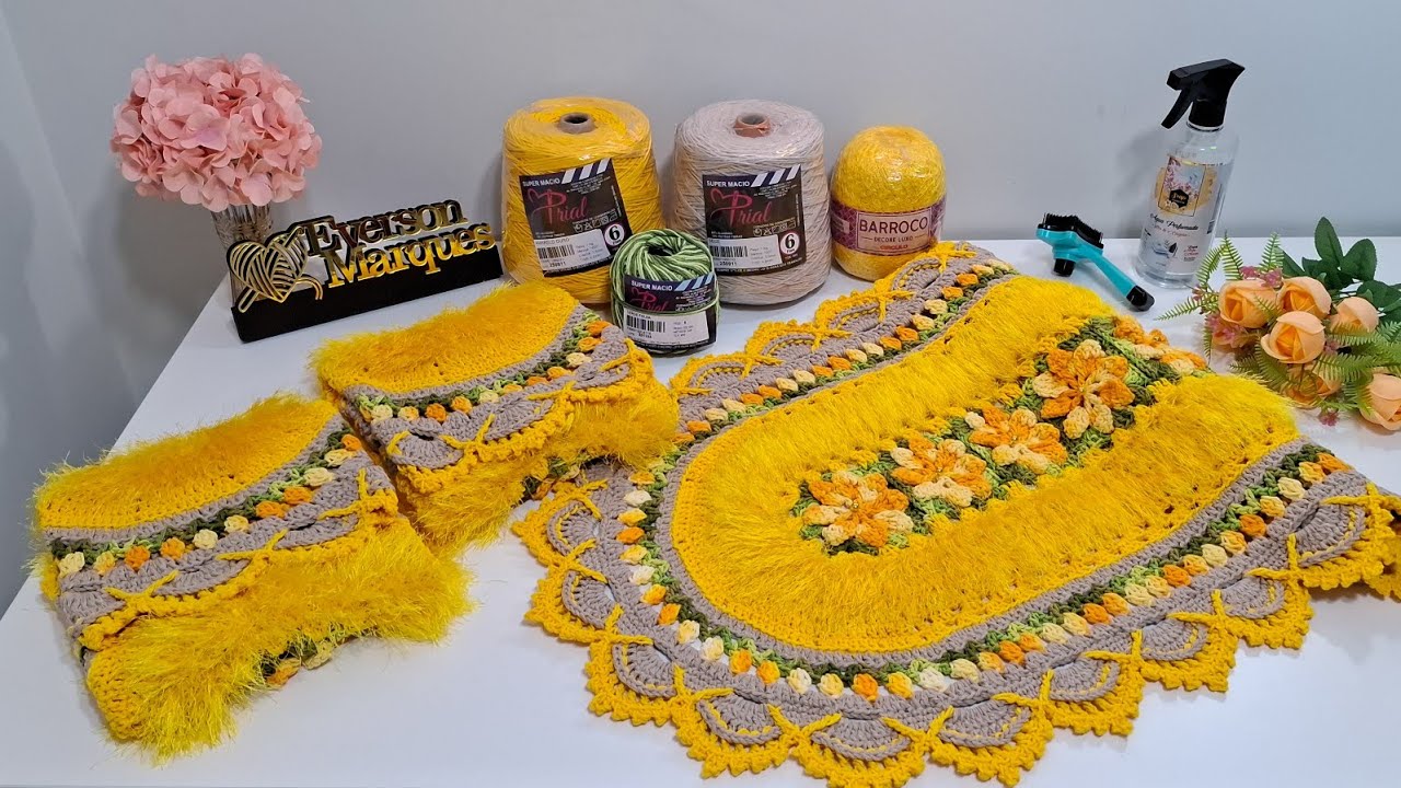📢 TEM NOVIDADES PARA VOCÊS. 🥰 PRODUZI UMA LINDA PASSADEIRA COM FIO PELUDINHO. 💛 FICOU PERFEITA. 😍🤎