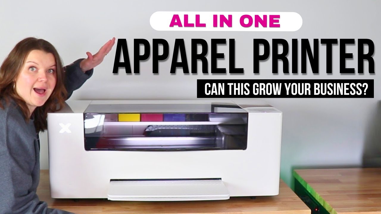 NEW xTool Apparel Printer - use it to grow your small business