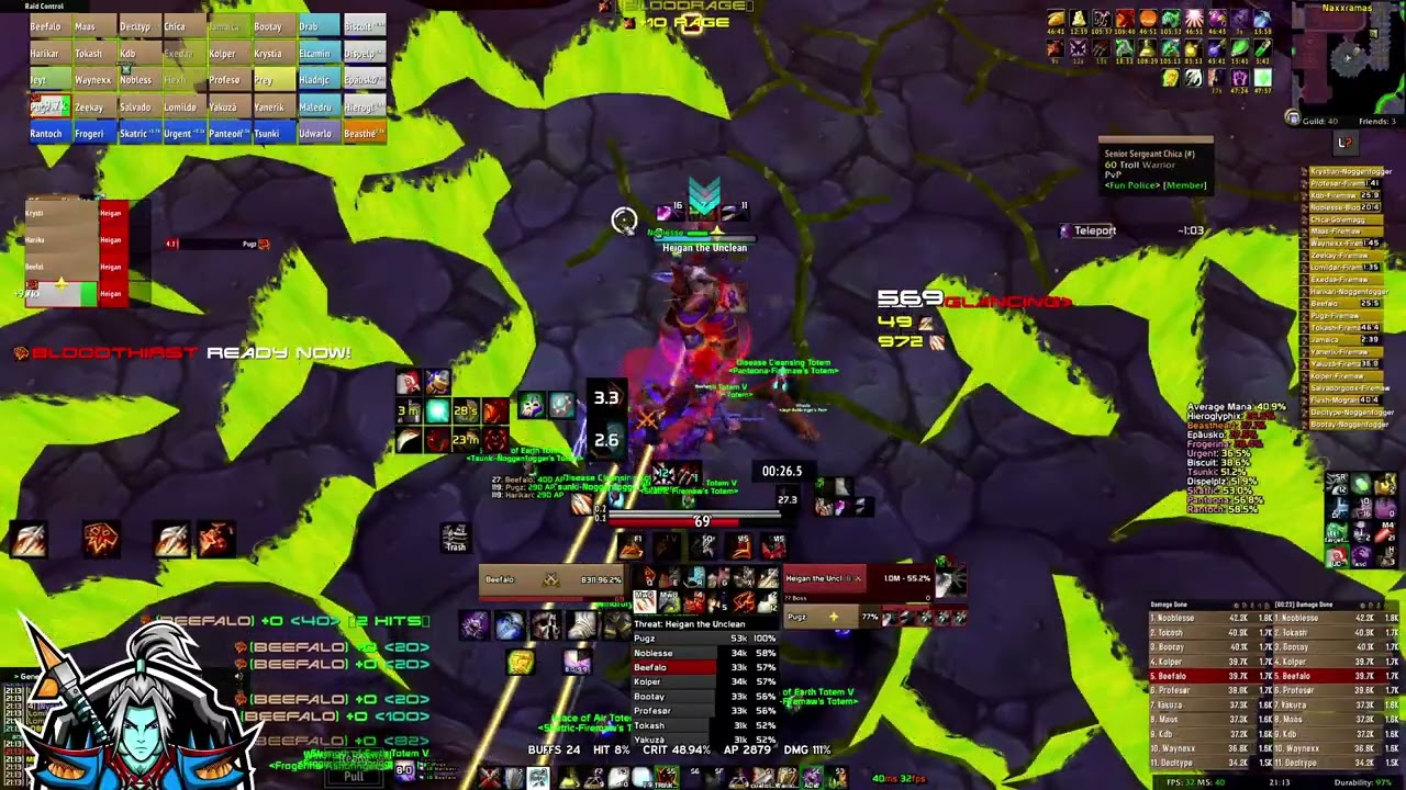 Era Naxxramas DMF week 2 tank3 sub in 2025.09.28